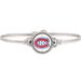 Women's Luca + Danni Montreal Canadiens Silver Bangle Bracelet