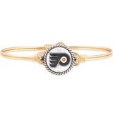 Women's Luca + Danni Philadelphia Flyers Brass Tone Bangle Bracelet