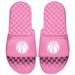 Women's ISlide Pink Washington Wizards Primary Logo Slide Sandals