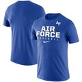 Men's Nike Royal Air Force Falcons Baseball Legend Slim Fit Performance T-Shirt