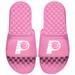 Women's ISlide Pink Indiana Pacers Primary Logo Slide Sandals