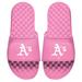 Women's ISlide Pink Oakland Athletics Primary Logo Slide Sandals