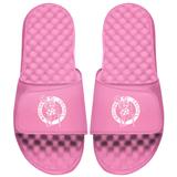 Women's ISlide Pink Boston Celtics Primary Logo Slide Sandals