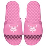 Women's ISlide Pink Charlotte Hornets Primary Logo Slide Sandals