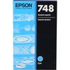 Epson DURABrite Pro 748 Standard Capacity Cyan Ink Cartridge T748220
