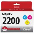 Canon PGI-2200 CMY Ink Cartridge Pack 9304B005