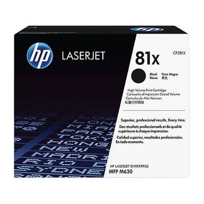 HP 81X High Yield Black Toner Cartridge CF281X