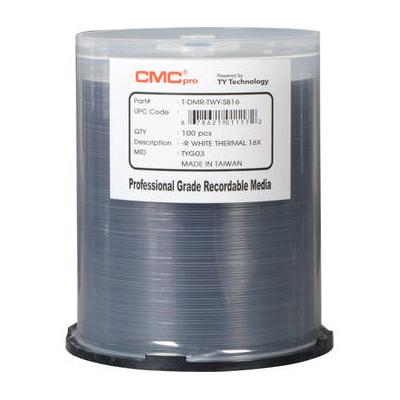 CMC Pro 4.7GB DVD-R 16x White Thermal Printable Di...