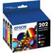 Epson Claria 202 Standard-Capacity Ink Cartridge Combo Pack (Black, Cyan, Magenta T202120-BCS