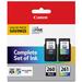 Canon PG-260 Black /CL-261 Color Value Pack 3725C006