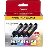 Canon CLI-271 CMYK Ink Tank 4-Pack 0390C005AA