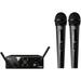 AKG WMS40 Mini Dual Vocal Set Wireless Microphone System (Band: A & C) 3350X00050