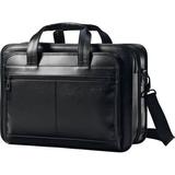 Samsonite Leather Expandable Business Case (Black) 43118-1041