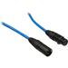 Canare L-4E6S Star Quad XLRM to XLRF Microphone Cable (50', Blue) CAXMXF50BL