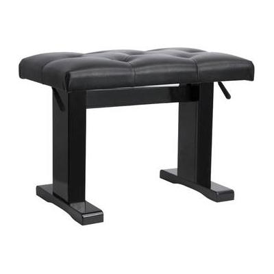 On-Stage KB9503B Piano Bench with Adjustable Height (Black) KB9503B