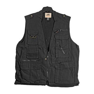 Humvee by CampCo Safari Photo Vest (Large, Black) HMV-VS-BK-L