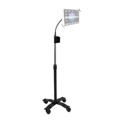 CTA Digital Compact Security Gooseneck Floor Stand for 7-13