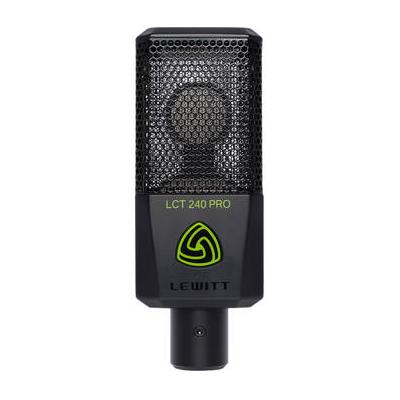 Lewitt LCT-240 Pro Cardioid Condenser Microphone (Black) LCT-240-PRO-BLK