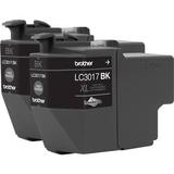 Brother LC3017BK High Yield XL Black Ink Cartridge (2-Pack) LC30172PK