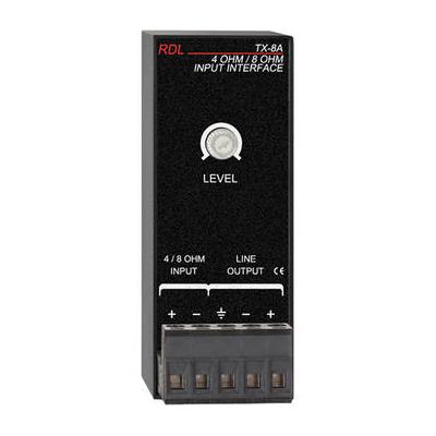 RDL TX-8A 4 and 8 Ohm Input Interface TX-8A