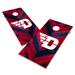 Dayton Flyers 2' x 4' Solid Wood Herringbone Regulation Cornhole Board Set