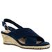 Bella Vita Nadette II - Womens 7 Navy Sandal W2