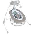 Ingenuity Pemberton 2 in 1 tragbare Babyschaukel und -wippe mit Lichtern, Vibrationen, Melodien, Lautstärkeregler, Smartphonefunktion und USB Anschluss