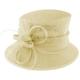 Failsworth Millinery Loops and Feathers Wedding Hat in Ivory, Size: Medium (57cm)