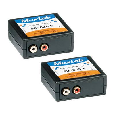 MuxLab 500028-F-2PK Stereo Hi-Fi Balun (Pack of 2)...