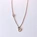 Anthropologie Jewelry | Anthropologie Gold "A" Necklace | Color: Gold | Size: Os