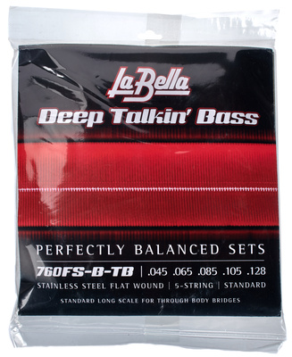 La Bella 760FS-B-TB Deep Talkin Bass