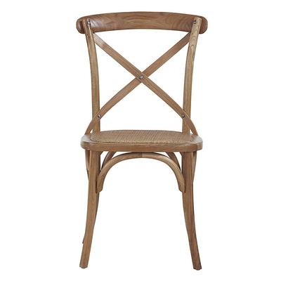 Set of 2 Constance Side Chairs - Worn White - Ballard Designs