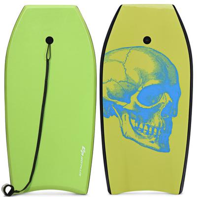 Costway Super Surfing Lightweight Bodyboard with L...