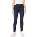 Amazon Essentials Damen Skinny-Jeans mit Hohem Bund, Dunkle Waschung, 36-38