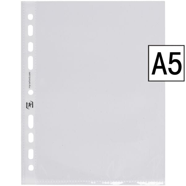 Oxford Prospekthülle »A5 - glasklar« transparent, 17.5x22.5 cm Image