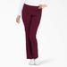 Dickies Women's Balance Scrub Pants - Wine Size L (L10358)