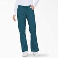 Dickies Women's Eds Signature Drawstring Cargo Scrub Pants - Caribbean Blue Size 2Xl (86206)