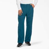 Dickies Men's Dynamix Cargo Scrub Pants - Caribbean Blue Size XL (DK110)