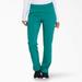 Dickies Women's Eds Essentials Tapered Leg Cargo Scrub Pants - Teal Size XL (DK005)