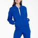Dickies Women's Balance Zip Front Scrub Jacket - Royal Blue Size XL (L10360)