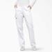 Dickies Women's Eds Signature Cargo Scrub Pants - White Size XL (86106)