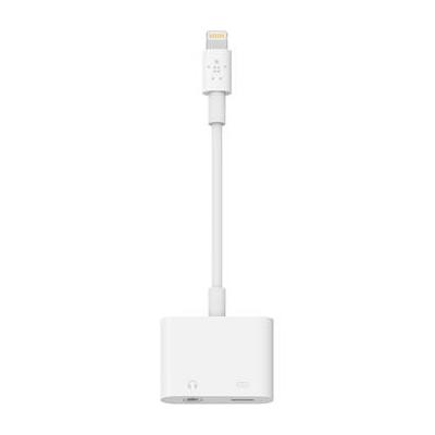 Belkin 3.5mm Audio + Charge RockStar Adapter (White) F8J212BTWHT