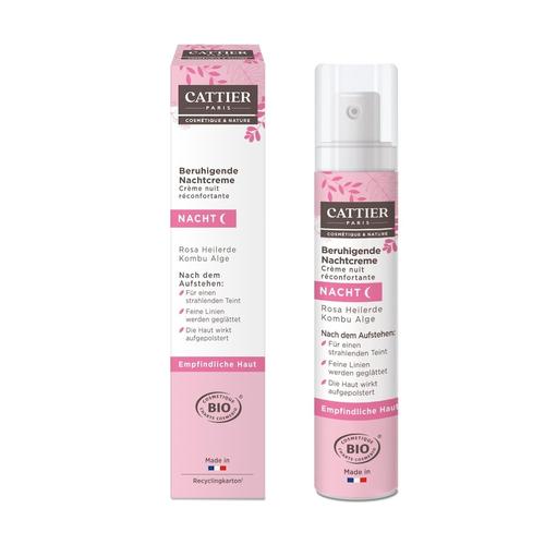 Cattier - Rosa Heilerde Nachtcreme 50 ml