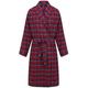 Somax Men's Lightweight Brushed Cotton Dressing Gown, Red Tartan (Medium)