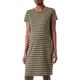 Supermom Damen Dress Ss Striped Olive Kleid, Mehrfarbig (Burnt P513), 42 (Herstellergröße: XL)