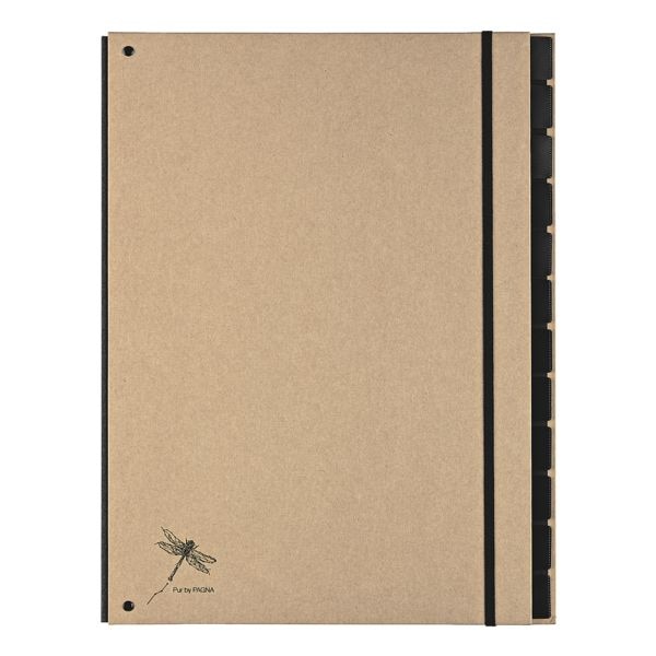 Pagna Pultordner »Pur« 12 Fächer braun, 26.5x34 cm Image