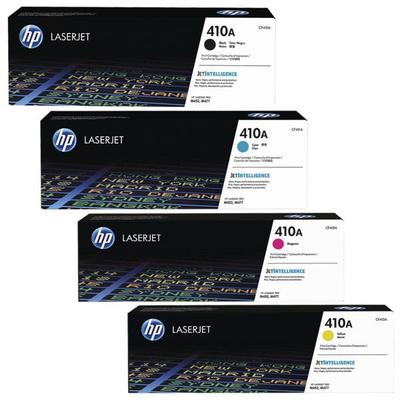 HP 4-tlg. Druckkassetten-Set »HP CF410A/CF411A/CF412A/CF413A« 410 A schwarz