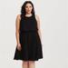 Torrid Dresses | *Nwt*Black Torrid Midi Dress | Color: Black | Size: 20