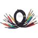 Hosa Technology Patchbay TT Male to TT Male Bantam Cable - 1.5' (set of 8) TTS-845