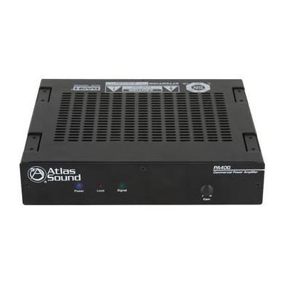 AtlasIED PA40G 40W Single-Channel Power Amplifier with Global Power Supply PA40G